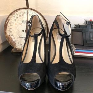 INC T-Strap Platform Stilettos